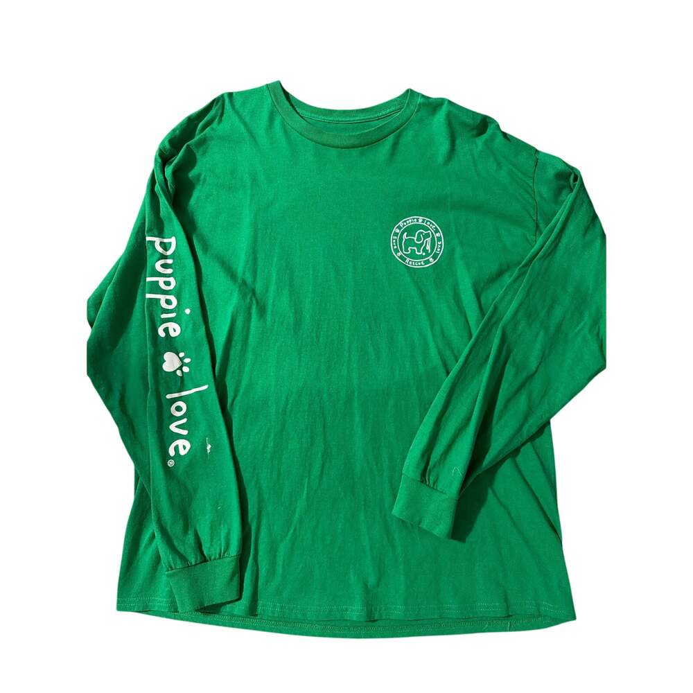 Unisex Puppie love Christmas long sleeve ❤️💚